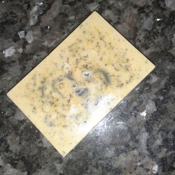 hand CRAFTED organic Hibiscus Crimson Oatmeal Soap - Picture 4 of 4